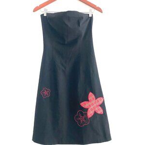 Renuar Chic Women Black Strapless Cocktail Dress Size XS